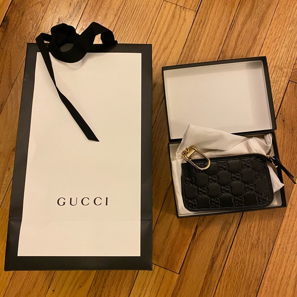Gucci Handbags - Brand new Gucci monogram leather key case